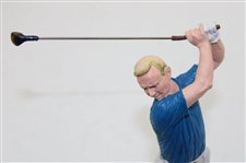 Arnold Palmer Signed 1992 Ltd Ed 883/975 Cold Cast Figurine JSA ALOA
