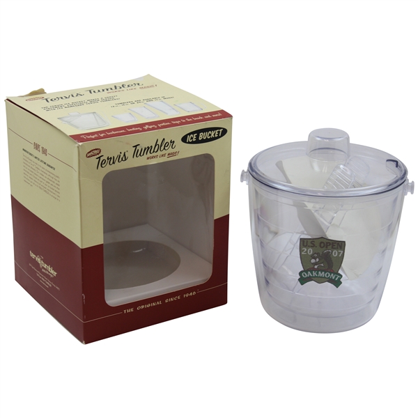 2007 US Open at Oakmont Tervis Tumbler Ice Bucket In Box
