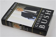 President George W. Bush Signed 1st. Ed. 'Decision Points' Book JSA ALOA