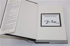 President George W. Bush Signed 1st. Ed. 'Decision Points' Book JSA ALOA