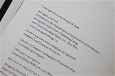 President George W. Bush Signed 1st. Ed. 'Decision Points' Book JSA ALOA