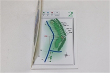 Stewart, Mickelson, Kite & Others Signed 1996 PGA Championship at Valhalla Yardage Guide JSA ALOA