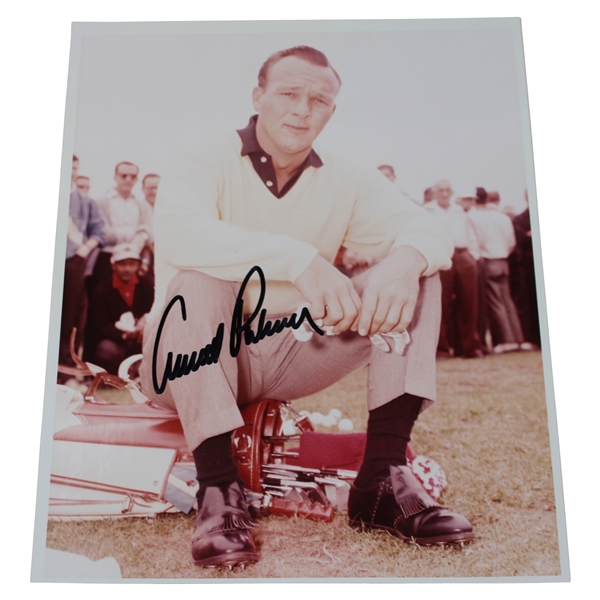 Arnold Palmer Signed 8x10 Photo JSA ALOA
