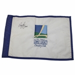 Nancy Lopez Signed The Nancy Lopez Legacy Country Club Flown Flag JSA ALOA