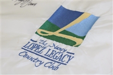 Nancy Lopez Signed The Nancy Lopez Legacy Country Club Flown Flag JSA ALOA