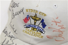 Nine (9) US Ryder Cup Captains Signed 2004 Captains Challenge Hat JSA ALOA