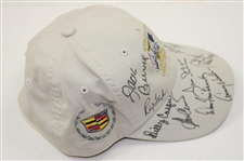 Nine (9) US Ryder Cup Captains Signed 2004 Captains Challenge Hat JSA ALOA