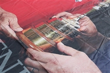 Massive 2016 Ryder Cup at Hazeltine Tournament Used Bleacher Screen Banner