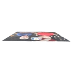 Massive 2016 Ryder Cup at Hazeltine Tournament Used Bleacher Screen Banner