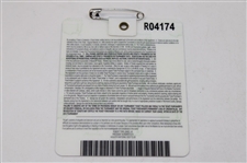 Bubba Watson Signed 2012 Masters Tournament SERIES Badge #R04174 JSA ALOA