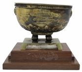 Chick Harberts 1955 Canada Cup at Columbia Country Club Winning Trophy 
