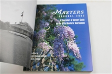 Five (5) Masters Tournament Journals 2001-02-03-04-09