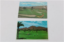 Nine (9) Golf Postcards