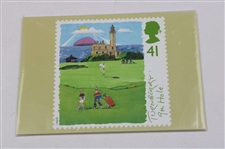 Nine (9) Golf Postcards