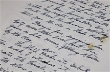 Gene Sarazen Signed 1970 Hand Written Letter To Pat Ward-Thomas About Champs Dinner JSA ALOA