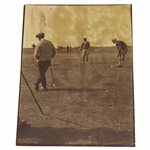 1921 Walter Hagen & Fred McLeod Open at St Andrews Original Photo