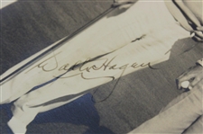 Walter Hagen Signed Sepia Photo with Joe Kirkwood JSA ALOA