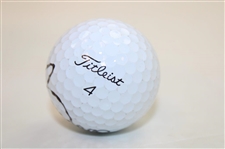 Angel Cabrera Signed Titleist Logo Golf Ball JSA ALOA