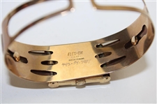 Joe Kirkwood's Personalized JK Flex-On 10kt Robot Watch - Patent Pending