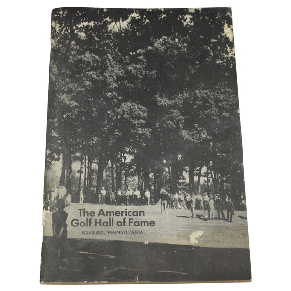 1966 The American Golf Hall of Fame Booklet - Foxburg, Pennsylvania