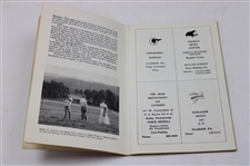1966 The American Golf Hall of Fame Booklet - Foxburg, Pennsylvania