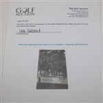 1966 The American Golf Hall of Fame Booklet - Foxburg, Pennsylvania