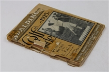 1925 Spaldings Athletic Library No. 3x Golf Guide Playing Rules of The USGA Edited by Grantland Rice