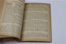 1925 Spaldings Athletic Library No. 3x Golf Guide Playing Rules of The USGA Edited by Grantland Rice
