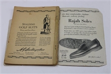 1925 Spaldings Athletic Library No. 3x Golf Guide Playing Rules of The USGA Edited by Grantland Rice