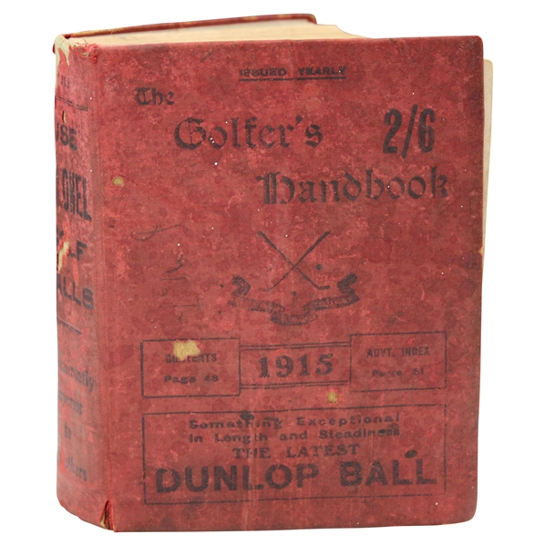 1915 The Golfers Handbook