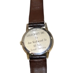 Omega 10k GF Automatic GolfCraft 10 Years Loyal Service Gifted Watch to Joe Kirkwood