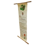 1965 American Golf Hall of Fame Induction Scroll Announcing Joe Kirkwood's Selection