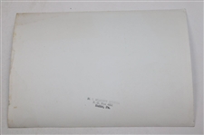 1965 American Golf Hall of Fame Induction Scroll Announcing Joe Kirkwood's Selection