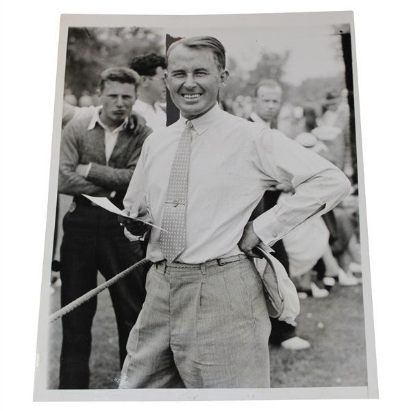 Invite For National Open Lead 1936 Paul Runyan Wire Photo