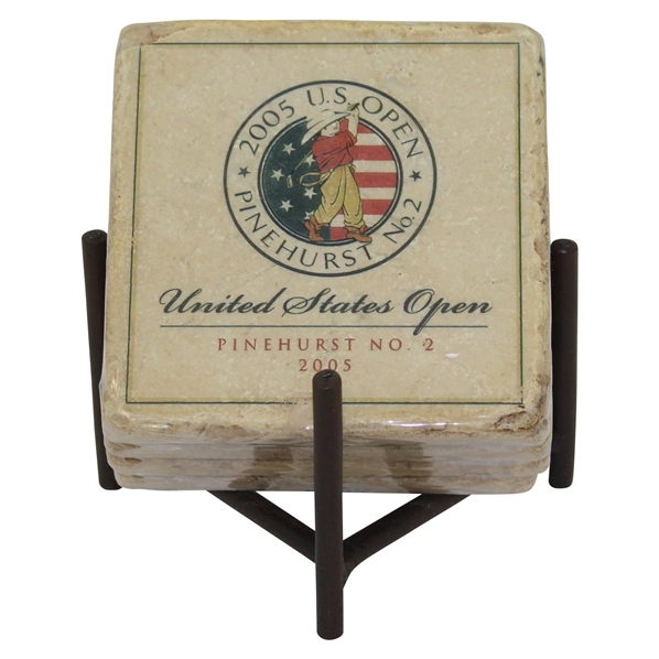 2005 US Open at Pinehurst Coasters Set Of (4)