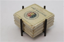 2005 US Open at Pinehurst Coasters Set Of (4)