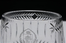 2005 National Golf Club WGA Member - Member Champion Cut Crystal Bowl Trophy