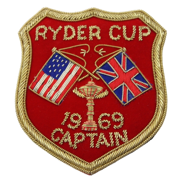 1969 Ryder Cup at Royal Birkdale Golf Club Commemorative Bullion Crest