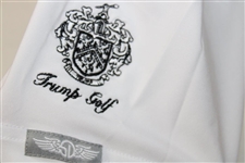 John Daly Signed Personal Straight Down White Performance 3XL Shirt w/Sponsors JSA ALOA