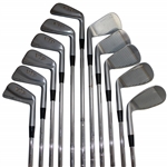 Curtis Strange 1989 MacGregor VIP Ltd Ed #21/50 Proof 1-9, P & SW Iron Set on Display - Mint Condition