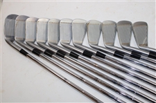 Curtis Strange 1989 MacGregor VIP Ltd Ed #21/50 Proof 1-9, P & SW Iron Set on Display - Mint Condition