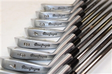 Curtis Strange 1989 MacGregor VIP Ltd Ed #21/50 Proof 1-9, P & SW Iron Set on Display - Mint Condition