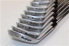 Curtis Strange 1989 MacGregor VIP Ltd Ed #21/50 Proof 1-9, P & SW Iron Set on Display - Mint Condition