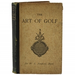 1887 The Art Of Golf Book by W. G. Simpson