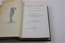 1904 'Great Golfers Their Methods At A Glance' Book by George Beldam