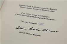 1985 'Allan Robertson, Golfer His Life And Times' Ltd Ed #405/1055 Book by Alistair Adamson