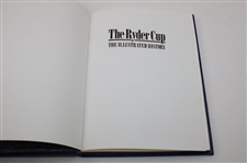 1989 'The Ryder Cup The Illustrated History' Presentation Ed #47 Book Signed by Authors Hobbs & Peter Alliss