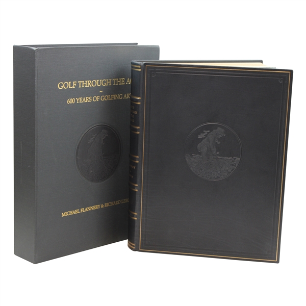 2004 Golf Through The Ages 600 Years Of Golfing Art Ltd Ed Book #91/150 Signed by Authors Flannery & Leech