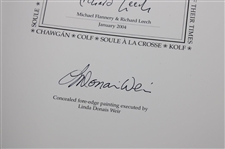 2004 'Golf Through The Ages 600 Years Of Golfing Art' Ltd Ed Book #91/150 Signed by Authors Flannery & Leech