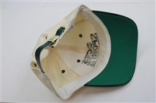 1997 CBS Sports Masters Tan w/Dk Green Embroidered Hat 